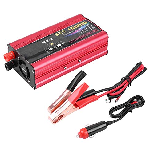 Inverter Di Potenza 12V/24V 220V Power Inverter 1500W Inverter Di Alimentazione Per Auto Adattatore Per Convertitore Caricatore Usb Sinusoidale Modifi