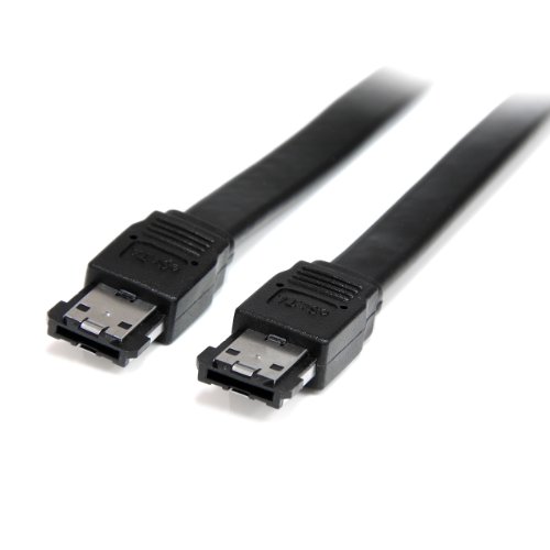 Startech.Com Esata6 Cavo Schermato Esterno Esata, M/M, 1.8 M, Nero