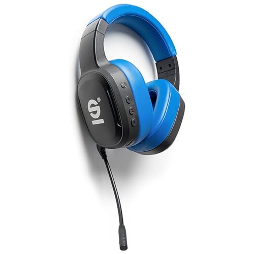 Celly, Cuffie Wireless Race Linea Sparco, Cuffie Bluetooth Over Ear, Ideali Per Gaming, Con Archetto Regolabile, Controllo Da Remoto, Luci Led Rainbow