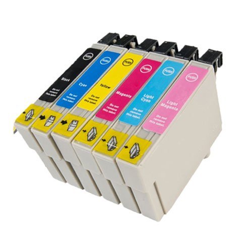 6 Cartucce D'Inchiostro Compatibile Per Epson T0801 T0802 T0803 T0804 T0805 T0806 Epson Stylus Photo R265 R360 Rx560 R285 R585 R685 Rx585 Rx685 Px700W