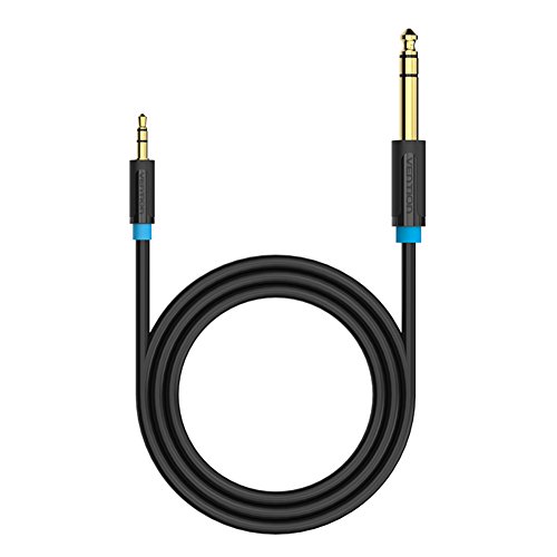 Cavo Jack Stereo 3.5Mm A 6.35Mm, Vention Cavo Audio 6.35 Maschio A 3.5 Maschio Trs Stereo Aux Per Smartphone, Chitarra, Mixer Audio, Tablet, Home Thea