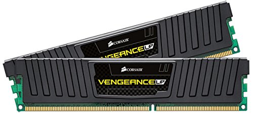 Corsair Cml16Gx3M2A1600C10 Vengeance Low Profile Memoria Per Desktop A Elevate Prestazioni Da 16 Gb (2X8 Gb), Ddr3, 1600 Mhz, Cl10, Con Supporto Xmp,