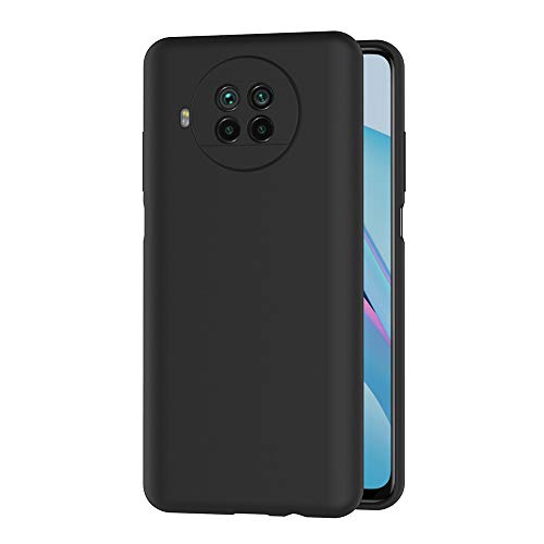 Aicek Cover Compatible Xiaomi Mi 10T Lite 5G Cover Mi 10T Lite 5G Nero Silicone Case Molle Di Tpu Sottile Custodia Per Xiaomi Mi 10T Lite 5G (6.67 Pol