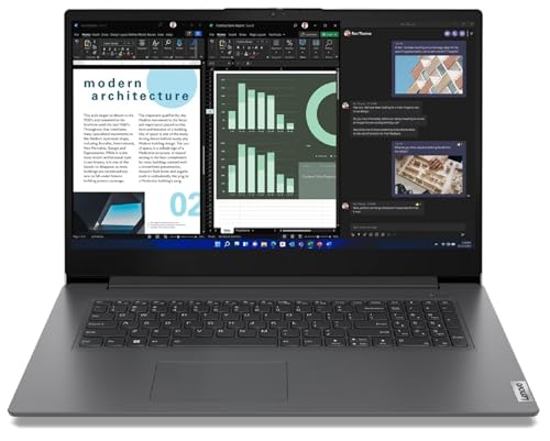 Lenovo Notebook Portatile, V17 G4 Iru, 83A20017Ix, 17.3'' Full Hd, Intel I7-1355U, Ram 16 Gb Ddr4, 512 Gb Ssd Nvme, Windows 11 Pro