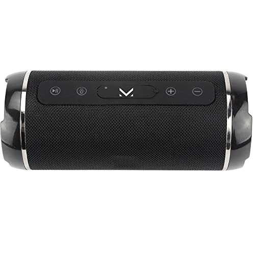 Majestic Cosmos - Speaker Bluetooth Batteria Ricaricabile, Ingressi Usb, Micro Sd E Aux-In, Nero