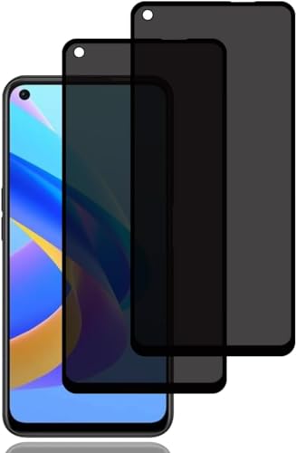 [2 Pezzi] Privacy Pellicola Protettiva Per Huawei Nova 5T/ Honor 20, Privacy Vetro Temperato Anti Spy Pellicola Temperata Privacy Screen Copertura Com