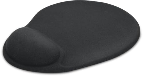 Speedlink Vellu Gel Mousepad - Tappetino Per Mouse Con Imbottitura In Gel Per Ufficio, Casa E Giochi - Nero