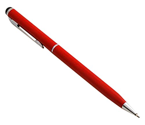 System-S 2 In 1 Penna Stylus Touch Pen Schermo Capacitivo Stilo E Penna A Sfera Rossa Per Smartphone, Touch Screen Del Telefono Cellulare, Tablet Pc,