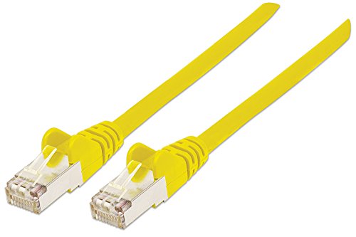 Intellinet 740708 - Cavo Patch Cat.7 , Giallo, 1 M