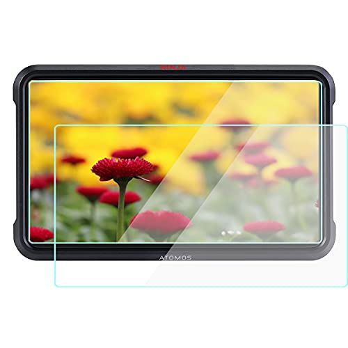 Komet - Pellicola Protettiva In Vetro Compatibile Per Atomos Ninja V 5" Con Monitor Di Registrazione Touch Screen, In Vetro Temperato 9H, Antigraffio,