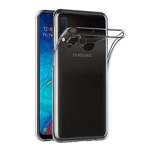 Aicek Cover Compatible Samsung Galaxy A20E, Cover Samsung A20E Silicone Case Molle Di Tpu Trasparente Sottile Custodia Per Galaxy A20E (5.8 Pollici)