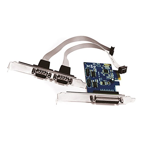 Circa Parallelo E Dual Serial Port Pci Express Card Con Processore Wch382L