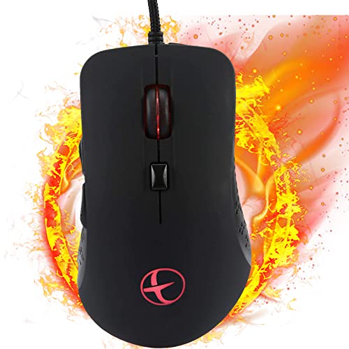 Zienstar-Mouse Riscaldato,Inverno Hand Warmer Usb Gaming Mouse,38-48℃ Calore Regolabile