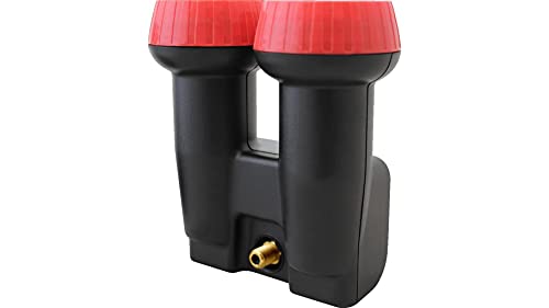Megasat Diavolo Mono Blocco Hotbird & Singolo Lnb 0,1 Db Astra! Hd
