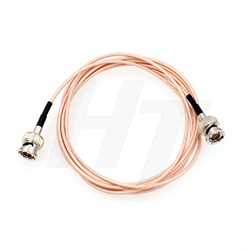 Hangton - Cavo Coassiale Super Flessibile Per Fotocamera 3G Hd-Sdi Video Rf Da Bnc A Bnc Rg179, 75 Ohm (2 Metri)