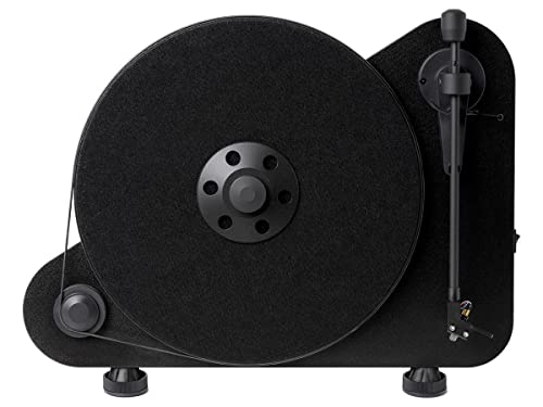 Pro-Ject Vte Giradischi A Posizionamento Verticale, Destro, Nero