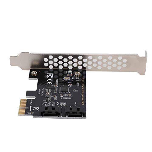 Adattatore Da Pci-E A Sata 3.0, Schede Dell'Adattatore Di Espansione Sata Iii A 2 Porte Sata 3.0 Pci Express, Velocità Di Trasmissione Di 6 Gbps, Supp