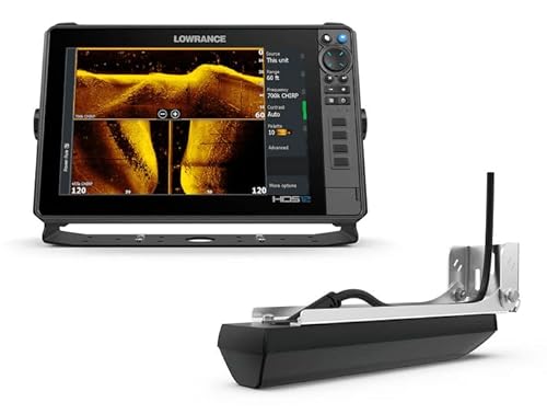 Lowrance Hds-12 Pro Display Solarmax Hd Ips Da 12", Chartplotter Fishfinder Dual 1 Kw Sonar Chirp(Con Trasduttore Acitve Imaging Hd 3-1)