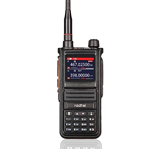 Radtel Rt-470X 5W Dual Band Ham Walkie Talkie Rt-470L Two Way Radio With Aviation Band Reception And Color Lcd Fm Radio