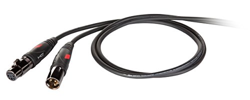 Proel Dhg240Lu10 Cavo Professionale Bilanciato Con Connettori Cannon Xlr 3F Femmina A Cannon Xlr 3P Maschio - Lunghezza 10 Metri, Nero