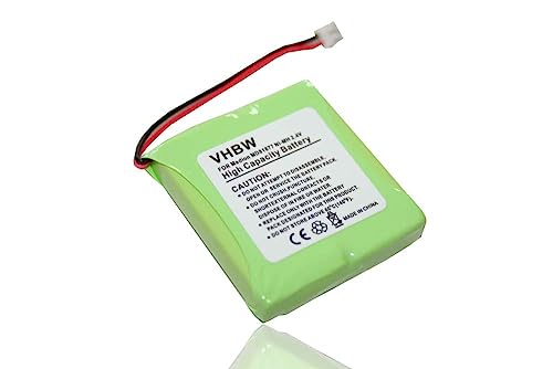 Batteria Ni-Mh Adatta Per T-Com Sinus A201 Sostituisce 5M702Bmx / Gp0827 / Gp0845 600Mah 2.4V