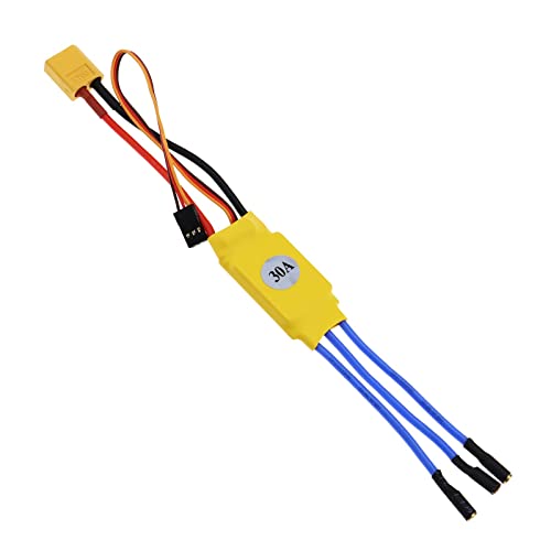 Emsea 30A Brushless Esc Cavo 30A Motore Brushless Controller Di Velocità Elettrico 7.4V-16V Accessori Per Rc Telecomando Drone Elicottero Fpv