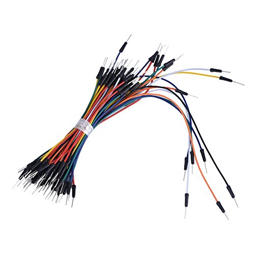 Jumper Wires-65Pcs Breadboard Protoboard Jumper Wires Kit Cavo Flessibile Da Maschio A Maschio Senza Saldatura