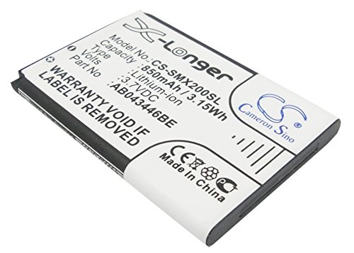 Techtek Batterie Compatibile Con [Samsung] Gt-C5212, Gt-E1080, Gt-E1100, Gt-E1107, Gt-E1120, Gt-E1120C, Gt-E1310, Gt-E1310C, Gt-E1360, Gt-E1360C, Gt-E