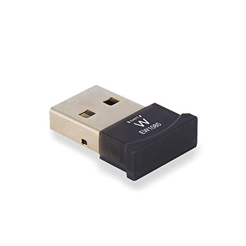 Ewent Ew1085 Adattatore Nano / Mini Bluetooth 4.0 Usb 2.0, Versione Bluetooth V4.0, Plug & Play, Compatibile Windows 10