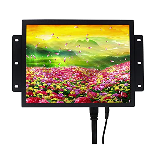 Vsdisplay Monitor Industriale Tft, 12,1 Pollici Vs121Zj01 800X600 4:3 Schermo Lcd 700 Nit Con Input Video Hdmi Vga Dvi, Guscio Metallico, Dual Speaker