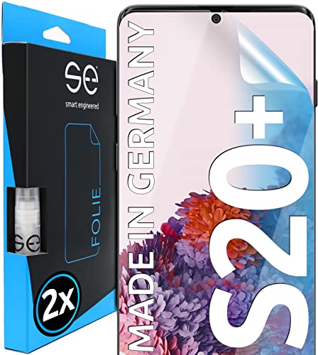 Smart Engineered 3D Pellicola Protettiva Per Schermo Per Samsung Galaxy S20 Plus [2 Pezzi Transparente, Case-Friendly, Qualità Dell'Immagine Full Hd,P