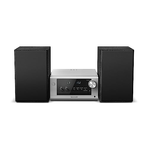 Panasonic Sc-Pm702Eg-S Neat Impianto Stereo Compatto Micro Hi-Fi Con Cd, Radio Dab+/Fm, Usb E Bluetooth, Altoparlanti 80W, Controllo Dei Bassi, Argent