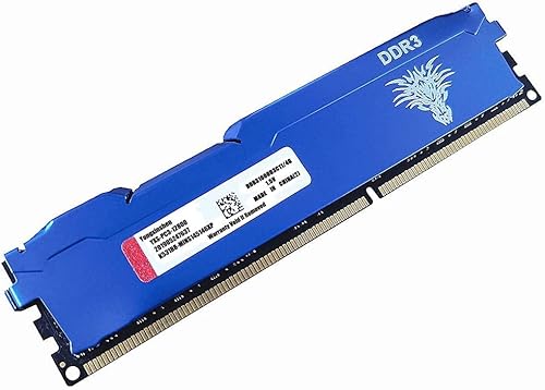 Ddr3 4Gb Desktop Ram 1600Mhz Pc3-12800 Dimm Non-Ecc Unbuffered 1.5V 2Rx8 Dual Rank 240 Pin Cl11 Pc Computer Memory Udimm Componenti Memoria Upgrade Mo