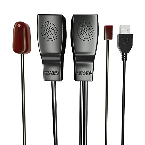 Szbj Ir Ripetitore, Ir Remote Control Extender, Sistema Di Ripetizione A Infrarossi, Si Applica A Cat6/Cat5E/Cat6 Ethernet Cavo Di Connessione (Singol