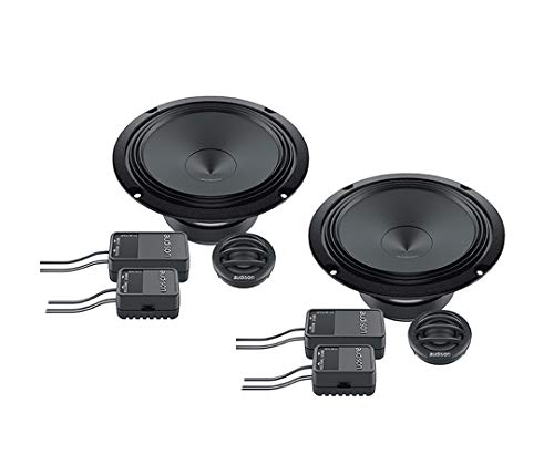 Audison Ak 6.5 C2 Kit Due Vie Separate 16 Cm Alte Prestazioni Woofer 2 Ohm Tweeter Crossover