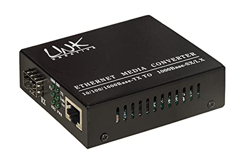 Link Lkmcsfp Convertitore Fibra Ottica 10/100/1000 Con Modulo Sfp