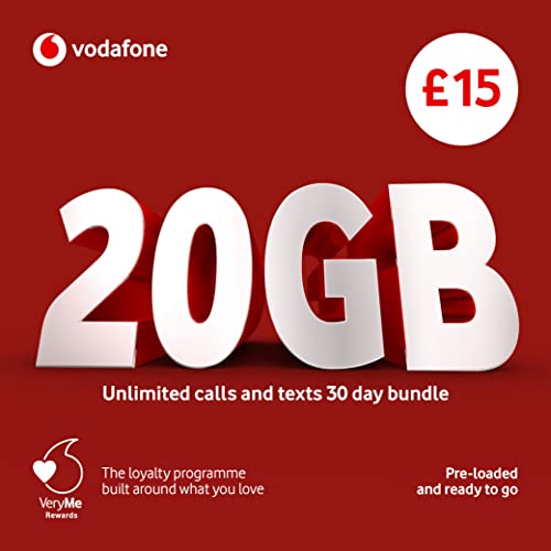 Vodafone Payg Handset Standard Tri Sims (£15 Bvb)