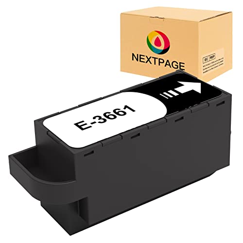 Nextpage Scatola Di Manutenzione Per Stampante T3661 O C13T366100, Compatibile Con Xp-8500, Xp-8505, Xp-8600, Xp‑8605, Xp-15000, Xp-6000, Xp-6001, Xp-