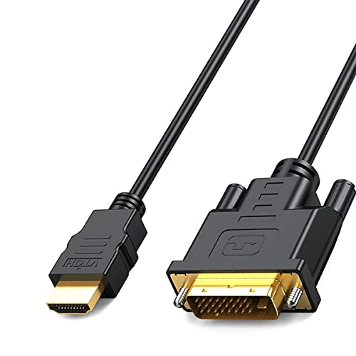 Mmobiel Adattatore Da Hdmi A Dvi - Convertitore Bidirezionale Da Dvi-D Dual Link A Cavo Hdmi Supporta Tutti I Monitor E Le Tv Lcd E Led Ad Alta Risolu