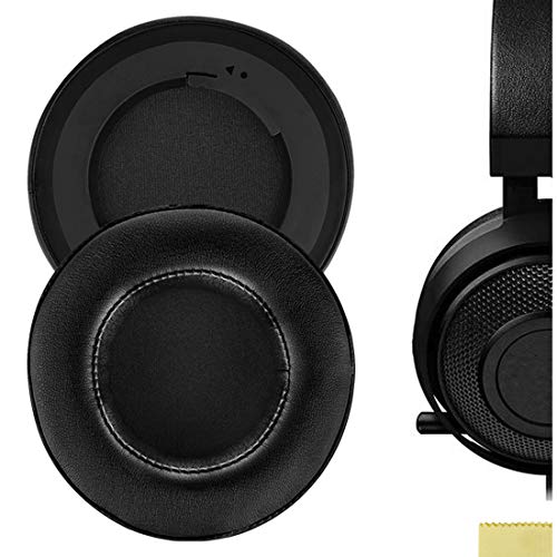 Geekria Quickfit Protein - Cuscinetti Auricolari In Pelle Per Cuffie Da Gioco Razer Kraken 7.1 Chroma V2 Usb, Cuscinetti Di Ricambio Per Auricolari, C