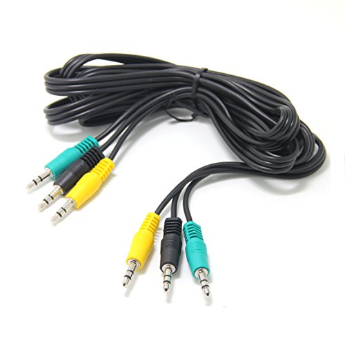 Ancable Cavo Audio Sostitutivo Per Altoparlanti Per Computer Logitech 5.1 Canali Spina 3,5 Mm 1/8 Trs Da Maschio A Maschio 6Ft £