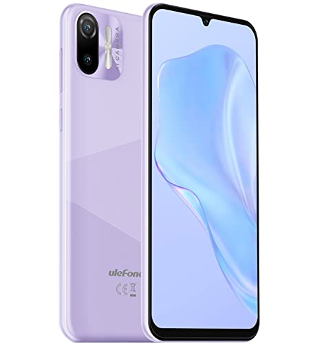Ulefone 4G Smartphone Offerta Del Giorno Note 6(P), 8,5Mm Ultra Sottile Cellulare Dual Sim,Schermo Hd+ 6,1'', Slot Per 3 Schede, Android 11 Go, 2Gb+32
