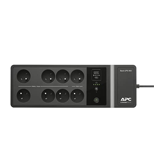 Apc Be850G2-Fr Uninterruptible Power Supply (Ups) Standby (Offline) 0.85 Kva 520 W