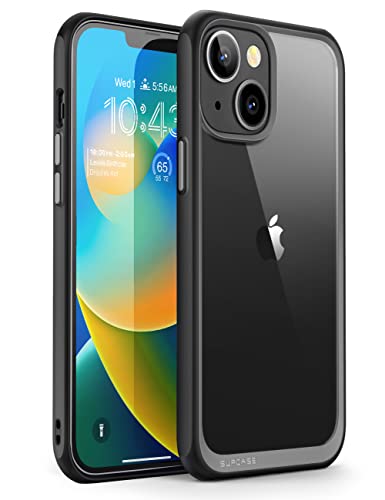 Supcase Unicorn Beetle - Custodia Protettiva Ibrida Per Iphone 14 Plus Da 6,7", Colore: Nero
