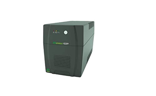 Elsist Gruppo Di Continuità Home, Line-Interactive Monofase, Protezione Pc Monitor Decoder Modem, Domestico Piccoli Uffici, Autonomia 10' Minuti (1550