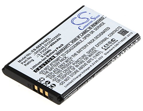Techtek Batterie Compatibile Con [Swissvoice] Epure, Epure 6.0, Epure Dect 6.0, Epure Dou, Epure Fulleco Duo, Epure Tam Dect, Epure V2, Epure Weiss So