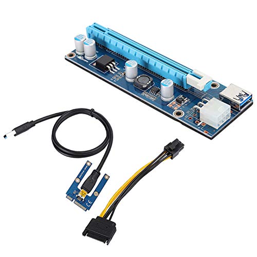 Socobeta Mini Pci-E Pci Express Pci-E 16X Adapter Per Pc Video