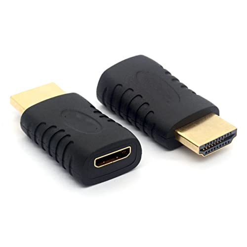 Mini Connettore Hdmi Femmina, Con Adattatore Da Hdmi Maschio A Mini Hdmi Femmina