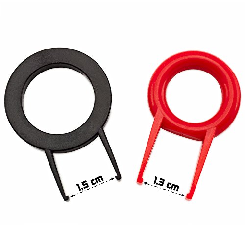 It-Services Irro - Estrattore Per Tasti Della Tastiera Rosso + Nero. Plastik Twinpack