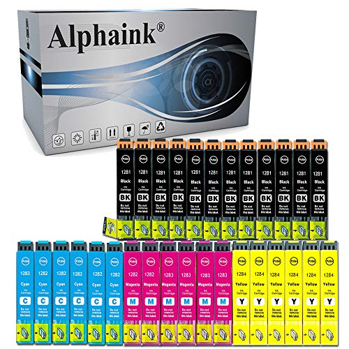 Alphaink 30 Cartucce Compatibili Con Epson T1285 T1281 T1282 T1283 T1284 Per Epson Stylus Sx125 Sx130 Sx230 Sx235W Sx445W Sx440W Sx438W Sx435W S22 Sx4